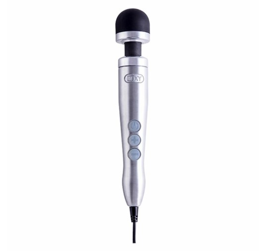 Masażer - Doxy Die Cast 3 Wand Massager Silver